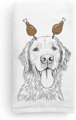 Miniatura 6 de Inkopious Bare Golden Retriever - Toalla de mano decorativa para baño y cocina