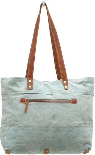 Miniatura 3 de Myra Bag La Couspaude Upcycled Canvas Tote Bag