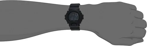 Miniatura 6 de Casio G-Shock, Black Out Basic Series DW6900BB-1 - Reloj de resina, todo negro, para hombre