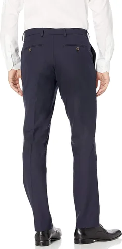 Miniatura 3 de Tienda Essentials Pantalón de vestir elástico para hombre ajustado y sin arrugas