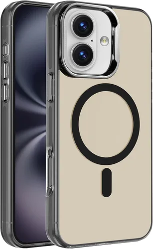 Miniatura 48 de S. Tedazo Funda magnética para iPhone 7/8 Plus (5.5 pulgadas) compatible con MagSafe, [no amarillenta] delgada, a prueba de golpes, funda para Negro
