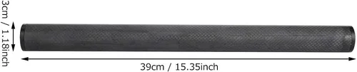 Miniatura 8 de Tubo de extensión de trípode para cardán, barra de extensión de fibra de carbono, accesorio extensor de poste ligero para estabilizador de trípode