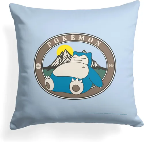 Miniatura 10 de NORTHWEST Almohada Pokémon, 18 x 18 pulgadas, para salir Ve afuera