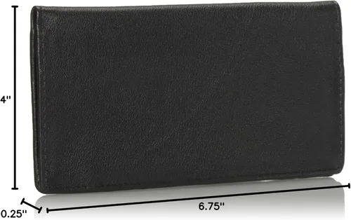 Miniatura 11 de Siskiyou Sports Women's Leather Checkbook Cover