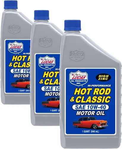 Miniatura 6 de Lucas Oil 10679 - Aceite de motor SAE 10W-30 para Hot Rod y autos clásicos - 5 cuartos de galón (paquete de 3)