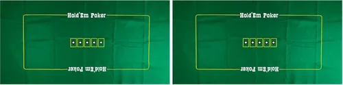 Miniatura 8 de Juego de mesa de ruleta de fieltro – 36 x 72 pulgadas, rectangular, estilo Las Vegas, color verde, para póquer, ideal para juegos de póquer, eventos