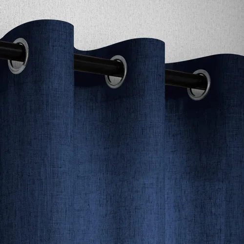 Miniatura 5 de Pitalk Cortinas de dormitorio azul oscuro de 72 pulgadas de largo con ojales, decoración náutica costera masculina, decoración náutica, Azul marino