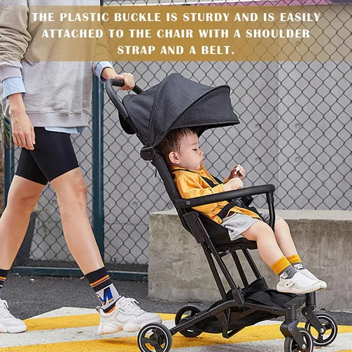 Miniatura 6 de 2 correas universales de arnés de 5 puntos, correas ajustables para el hombro, protección completa, cinturón de arnés para niños para silla alta