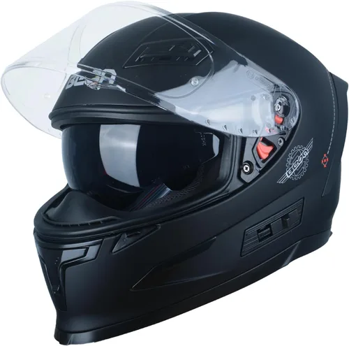 Miniatura 10 de BEON Full Face Motorcycle Helmet, Street Bike Helmet with Clear&Tinted Visors and Multiple Vents, Motocross Casco DOT Approved for Adult Men Women