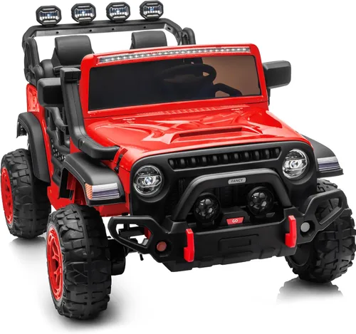 Miniatura 15 de Hikiddo - Auto eléctrico de paseo de 2 plazas, juguete de 12 V para niños de 4 a 8 años con control remoto, neumáticos EVA - Azul