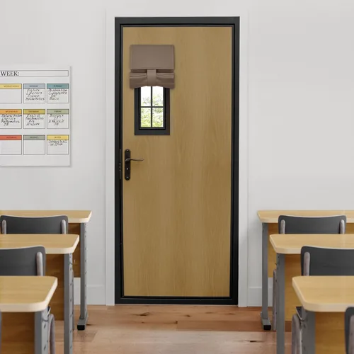 Miniatura 82 de HOMEIDEAS Cortinas Opacas para Aula para Puerta Principal, Cubierta de Ventana de Puerta de Aula, Persianas de Privacidad con Aislamiento Térmico
