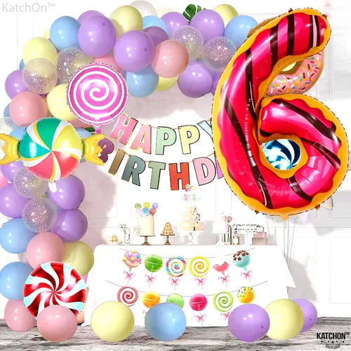 Miniatura 334 de KatchOn, Globo grande azul número 2 de 40 pulgadas Decoraciones de cumpleaños de Baby Shark para niño de 2 años Globo azul número 2 Globo