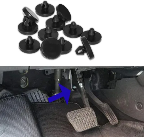 12 piezas de repuesto para pedal de freno de automóvil, OEM # 90541-06036, tope de interruptor de freno de automóvil compatible con Toyota Lexus
