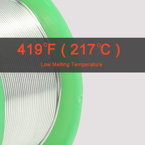 Miniatura 4 de Alambre de soldadura Electrónica sin plomo Aleación Núcleo de colofonia Sin Clearn 0.059 in 3.53 oz, alambre de soldadura electrónico Flujo Pozo