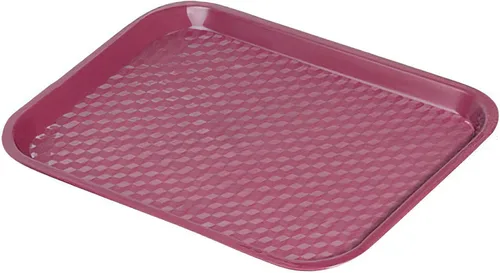 Miniatura 6 de G.E.T. FT-14-BK Bandeja para cafetería/comida rápida, sin BPA, 14 x 10.75 pulgadas, color negro (juego de 12)
