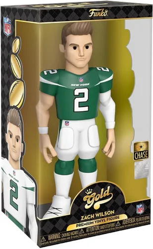 Miniatura 3 de Funko Gold 12 NFL: NY Jets- Zach Wilson (los estilos pueden variar)