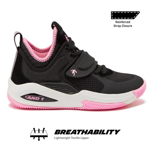 Miniatura 2 de AND1 Gamma 4.0 SS - Tenis de baloncesto para niños, tenis de caña baja para niños, niños pequeños de 11 a 7 años