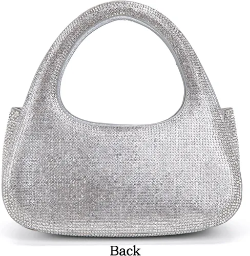 Miniatura 5 de BBTT.ful Bolsos de noche con diamantes de imitación para mujer (varios colores)