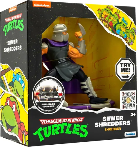 Miniatura 2 de Teenage Mutant Ninja Turtles - Trituradoras de alcantarillado de 5 pulgadas, edición clásica, para edades de 3 años o más, figura de acción