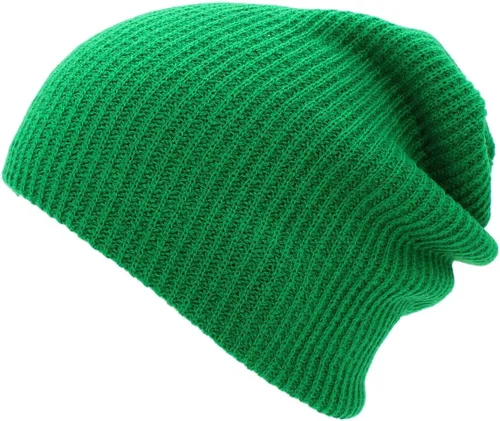 Miniatura 136 de KBETHOS Cómoda colección de gorros suaves y holgados de algodón de punto acrílico para invierno, cálido sombrero de esquí holgado unisex varios