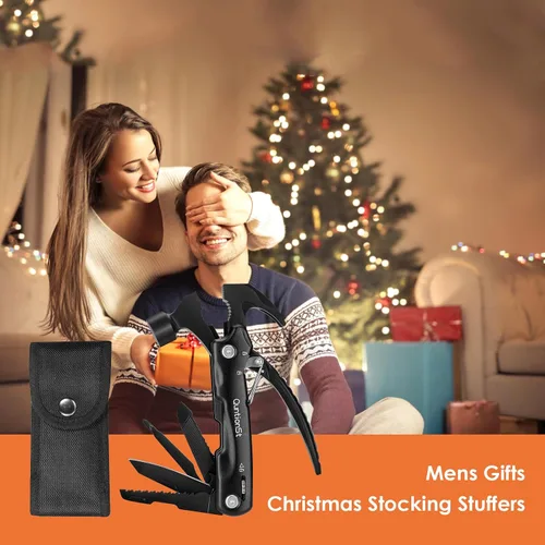 Miniatura 3 de Regalos para hombres, multiherramienta de martillo 12 en 1, rellenos de calcetines para hombres, rellenos de calcetines de Navidad para adultos
