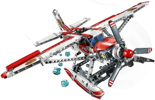 Miniatura 3 de Juguete LEGO de la serie Technic, hidroavión.