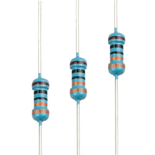 Miniatura 40 de 100pcs 1 ohm Resistor 1/4w (0.25 W) Resistencia fija de película metálica de tolerancia ±1%, múltiples valores de resistencia opcional