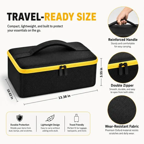 Miniatura 4 de Bolso Compatible con Esmeriladora DEWALT 20V MAX* (DCG413B), También Compatible con FLEXVOLT ADVANTAGE Sin Escobillas Sin Cable (DCG416B), Estuche