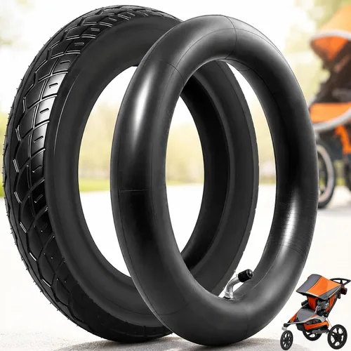 Juego de neumático y tubo interior para scooter de 12 1/2 x 2 1/4 (12.5x2.25), resistente a espinas de servicio pesado, neumático de rueda delantera
