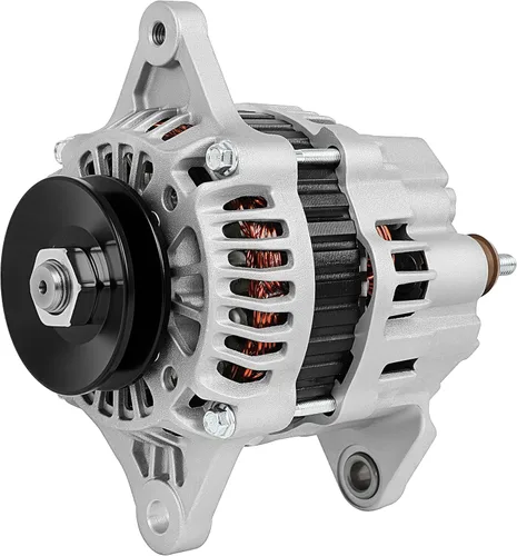 Miniatura 10 de SCITOO Alternador Compatible con Mini Alternador para Toyota 5FD-23 1986-2007 VT1502 Kubota Dsl 12V 35Amp CW V1 Polea 400-52062 12180-SEN IR IF