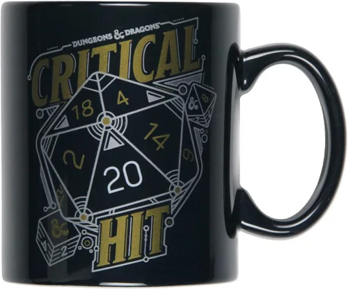 Miniatura 2 de Dados Dungeons and Dragons Critical Hit D20 de 16 onzas