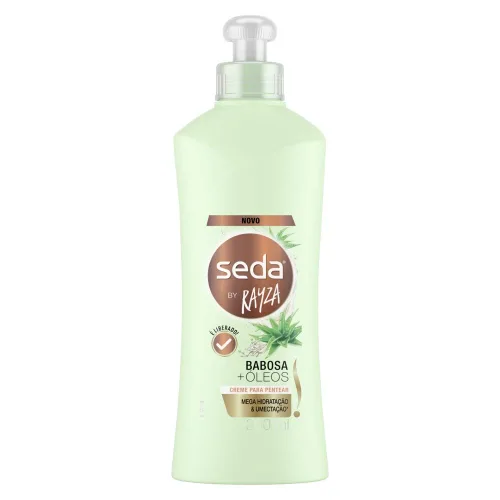 Miniatura 4 de Linha Babosa + Oleos Seda - Creme para Pentear por Rayza 10.1 fl oz - (Seda Aloe Vera + Aceites Collection - Crema de peinado Rayzas 10.14 fl oz)