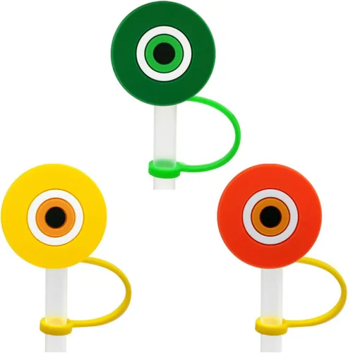 Miniatura 7 de Cubiertas de pajita de 8 mm para vaso Stanley, tapa de bebida reutilizable, protector a prueba de salpicaduras, tapa protectora para accesorios