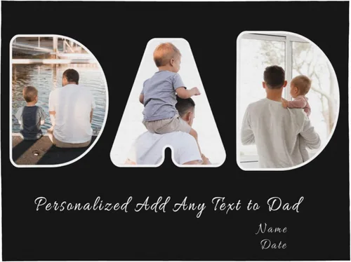 Miniatura 39 de Manta personalizada con texto de fotos, manta personalizada con mis propias fotos, manta conmemorativa personalizada para madres para mamá, papá