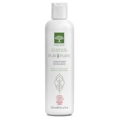 Laboratoires Druide Pur&Pure Conditioner - Cuidado natural del cabello, acondicionador hidratante y nutritivo para pieles sensibles, 8.5 fl oz (8.4