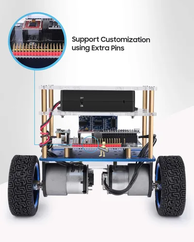 Miniatura 5 de Kit de Robot Auto-Equilibrante Tumbller ELEGOO para Robótica Arduino para Niños de 8-12 12-14 años Regalos para Niños de 8 9 10 11 12 13 14 15 16