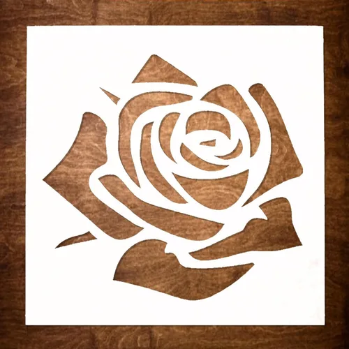 Miniatura 14 de DLY LIFESTYLE Plantilla de mandala para pintar en madera, lienzo, papel, tela, paredes y muebles, plantilla de flores, 6 x 6 pulgadas, plantillas