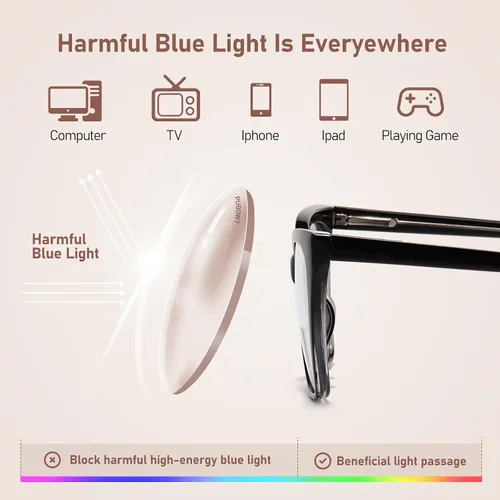 Miniatura 7 de Gafas de lectura bifocales para mujer, ojo de gato, de gran tamaño, bloqueo de luz azul, para lectores de computadora, gafas de diseñador Bifocal