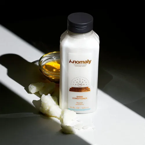 Miniatura 2 de Anomaly Shine - Acondicionador profundo desenredante con aceite de jojoba y mantequilla de murumuru para cabello seco, control antiencrespamiento