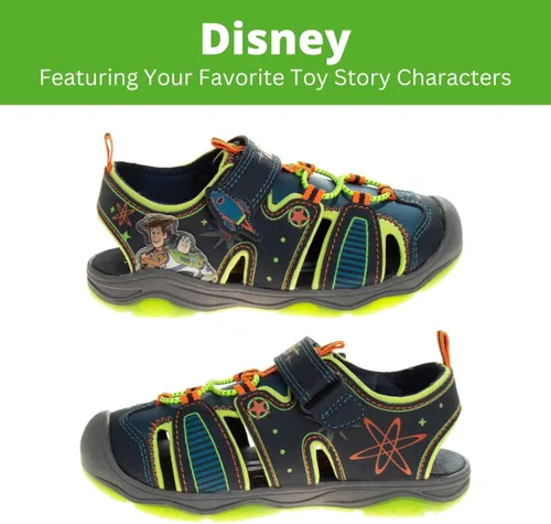 Miniatura 2 de Disney - Sandalias de Toy Story para niños - Sandalias deportivas de verano iluminadas (bebésniños pequeños)