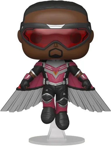 Miniatura 6 de Funko Pop! Marvel: El Halcón y el Soldado de Invierno - Figura de vinilo de Falcon (Flying) (incluye funda protectora de caja de pop)
