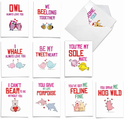Miniatura 11 de The Best Card Company - 10 Divertidas Tarjetas de Notas de Humor en Blanco Surtidas para Todas las Ocasiones Juego en Caja de 4 x 5.12 Pulgadas
