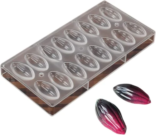 Miniatura 15 de Molde de Policarbonato para Chocolate Molde de Caramelo DIY Plástico Duro Transparente Utensilios de Repostería Herramientas de Pastelería 4
