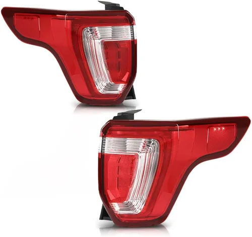 Miniatura 23 de GRAND ORANGE Conjunto de luces traseras, lámpara trasera izquierda del lado del conductor, luz de freno compatible con Ford Focus 4 puertas Sedan