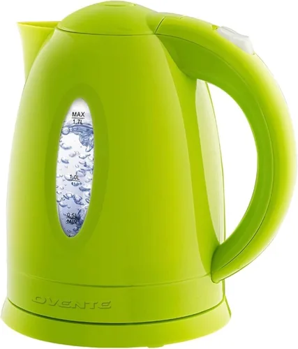 Miniatura 9 de OVENTE Hervidor Eléctrico, 1.7L Calentador de Agua de Ebullición Rápida para Café o Té, Libre de BPA con Indicador de Nivel de Agua, Apagado