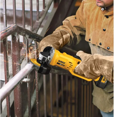 Miniatura 8 de DEWALT DCG412B 20V MAX* Litio Ion 4-1/2" Amoladora (solo herramienta)