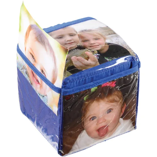 Miniatura 4 de Constructive Playthings - Juguetes apilables personalizables con bolsillos transparentes para niños de 12 meses+, bloques de construcción de espuma