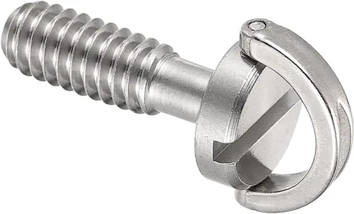 Miniatura 5 de uxcell Tornillo de trípode para cámara - Adaptador de tornillo de montaje macho de 1/4 pulgadas ranurado de 0.79 pulgadas de longitud para soporte