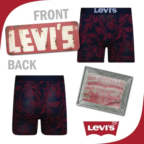 Miniatura 2 de Levi's Mens Boxer Briefs Breathable Stretch Underwear 4 Pack