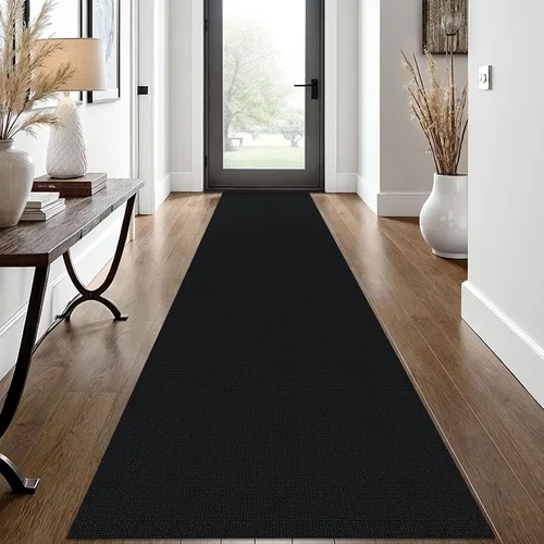 Miniatura 92 de EARTHALL Alfombra pequeña de 2 x 3 pies, lavable para entrada, antideslizante, trenzada, alfombra para puerta interior y exterior, alfombra tejida
